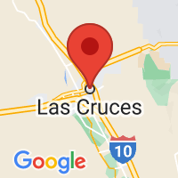 Map of Las Cruces NM US